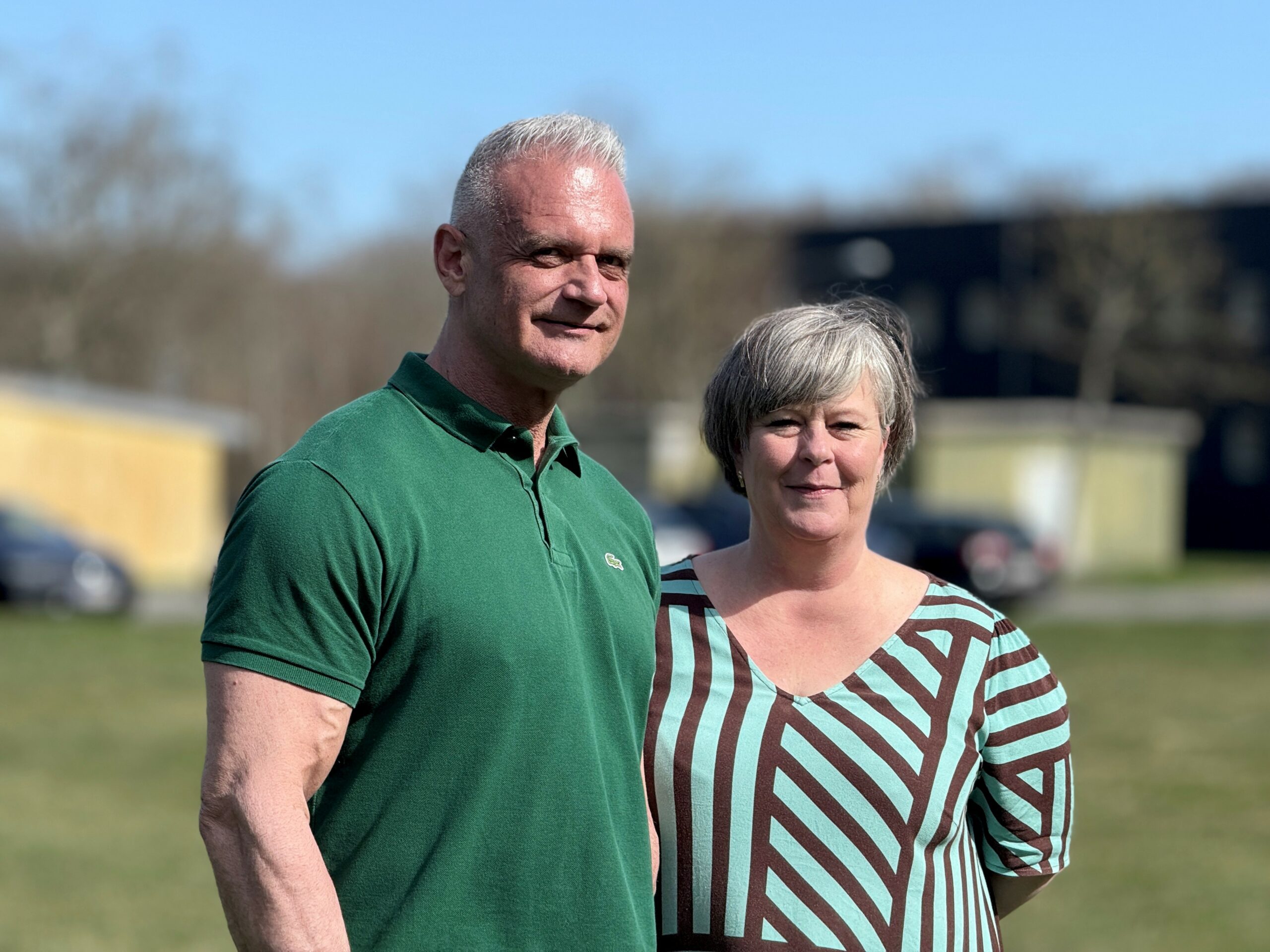 Underviserne MIchael og Gerd